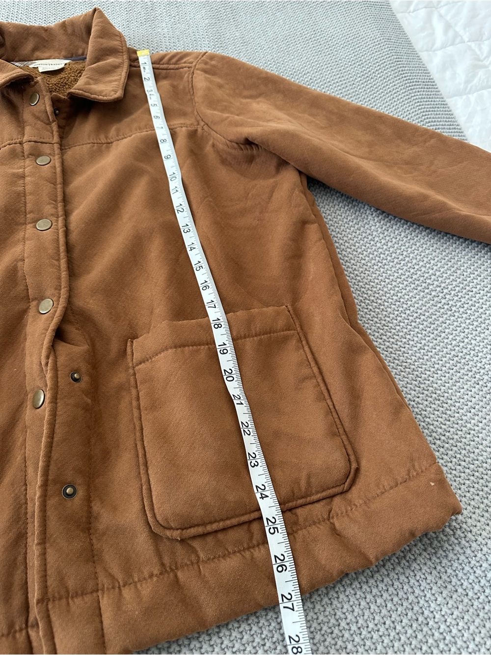 Boston Traders Button-Front Utility Jacket - Picture 7 of 8